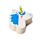 Set di 3 Gomme da Cancellare - Magia dell'Unicorno