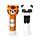 Colla Stick - Tigre Selvatica e Panda - Animali Dolci