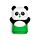 Gomma da Cancellare Sagomata - Panda