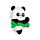 Gomma da Cancellare Sagomata - Panda