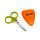 Forbici per Bambini con Custodia -  Cecil la Carota - Foodiemals