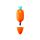 Set di 6 Evidenziatori con Topper - Carota