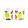 Set di 2 Bicchieri Tumbler in Vetro - Frutta Estiva