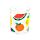 Set di 2 Bicchieri Tumbler in Vetro - Frutta Estiva