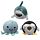 Antistress di Peluche - Animali Marini - Queasy Squeezies