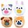 Antistress di Peluche - Cuccioli - Animali Dolci - Queasy Squeezies