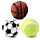 Palline Rimbalzanti in Peluche - Sport