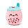 Antistress di Peluche - Bubble Tea - Foodiemals - Queasy Squeezies