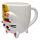 Tazza Sottosopra in Ceramica - Maneki Neko Gatto Portafortuna