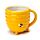 Tazza Sottosopra in Ceramica - Alveare - Api