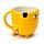 Tazza Sottosopra in Ceramica - Alveare - Api
