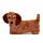 Peluche Termico - Bassotto - Cani - Semi di Grano e Lavanda