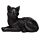 Statuette - Gatti Neri