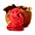 Cuscino di Peluche con Coperta 2 in 1 - Rudolph - Amici del Natale - Blankeazzz