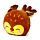 Cuscino di Peluche con Coperta 2 in 1 - Rudolph - Amici del Natale - Blankeazzz