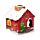 Casetta per Gatti con Tiragraffi - Grotta di Babbo Natale - 100% in Cartone