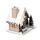 Casetta Decorativa per Natale con LED - Albero e Neve
