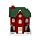 Casetta Decorativa per Natale con LED