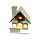 Casetta Decorativa per Natale con LED - con Ghirlanda "Winter Wonderland"