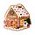 Puzzle Natalizio Sagomato 130pz - Pan di Zenzero - Baker Street