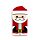 Quaderno Taccuino con Apertura Flip - Amici del Natale - Babbo Natale