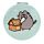 Specchietto da Borsa Natalizio - Pusheen il Gatto