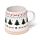 Tazza Natalizia in Grès Porcellanato - Albero di Natale