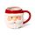 Tazza in Ceramica a Forma di Babbo Natale