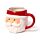 Tazza in Ceramica a Forma di Babbo Natale