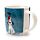 Tazza Natalizia in Porcellana - Cane e Pettirosso - Jan Pashley