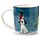 Tazza Natalizia in Porcellana - Cane e Pettirosso - Jan Pashley