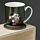 Set Tazza in Porcellana e Sottobicchiere - 12 Gatti - Kim Haskins Natale