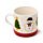 Set Tazza in Porcellana e Sottobicchiere/Coperchio - Baker Street Natale