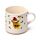 Set Tazza in Porcellana e Sottobicchiere/Coperchio - Bue Scozzese Jan Pashley