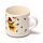 Set Tazza in Porcellana e Sottobicchiere/Coperchio - Bue Scozzese Jan Pashley