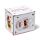 Set Tazza in Porcellana e Sottobicchiere/Coperchio - Bue Scozzese Jan Pashley