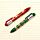 Penna Natalizia Multicolore (6 Colori) - Pan di Zenzero - Baker Street