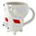 Tazza Sottosopra in Ceramica - Orso Polare