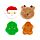 Peluche Scaldamani Natalizio - Personaggi del Natale