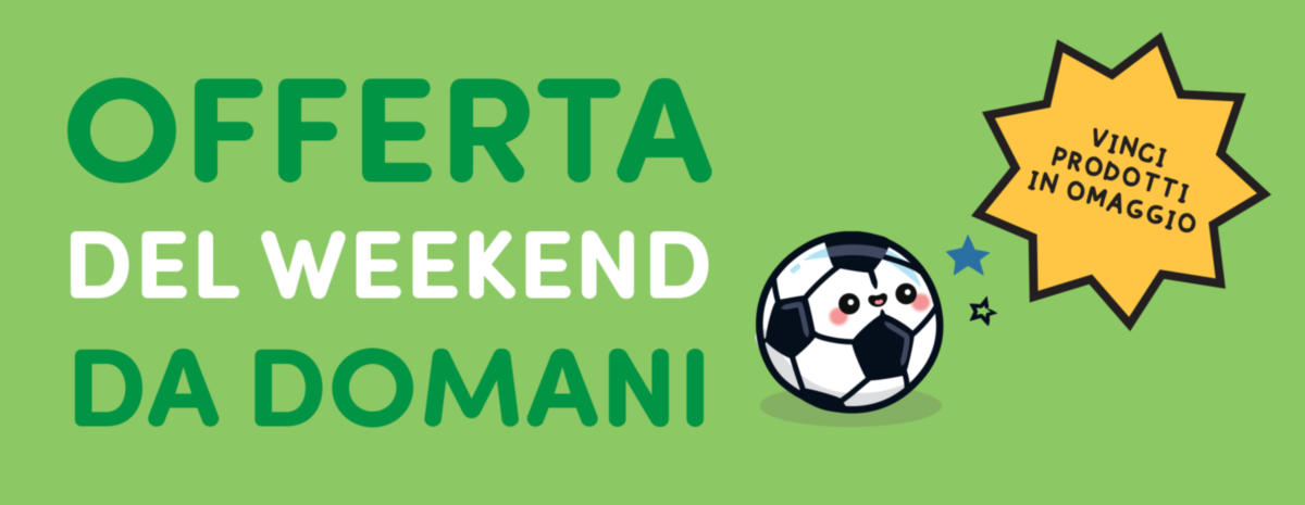 Questo weekend sconto 20 %