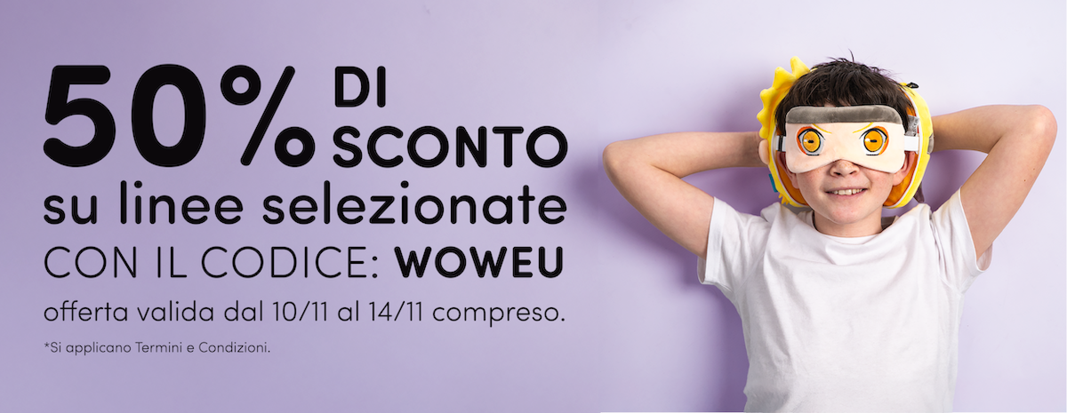Codice sconto WOWEU! Dal 10/11 al 14/11