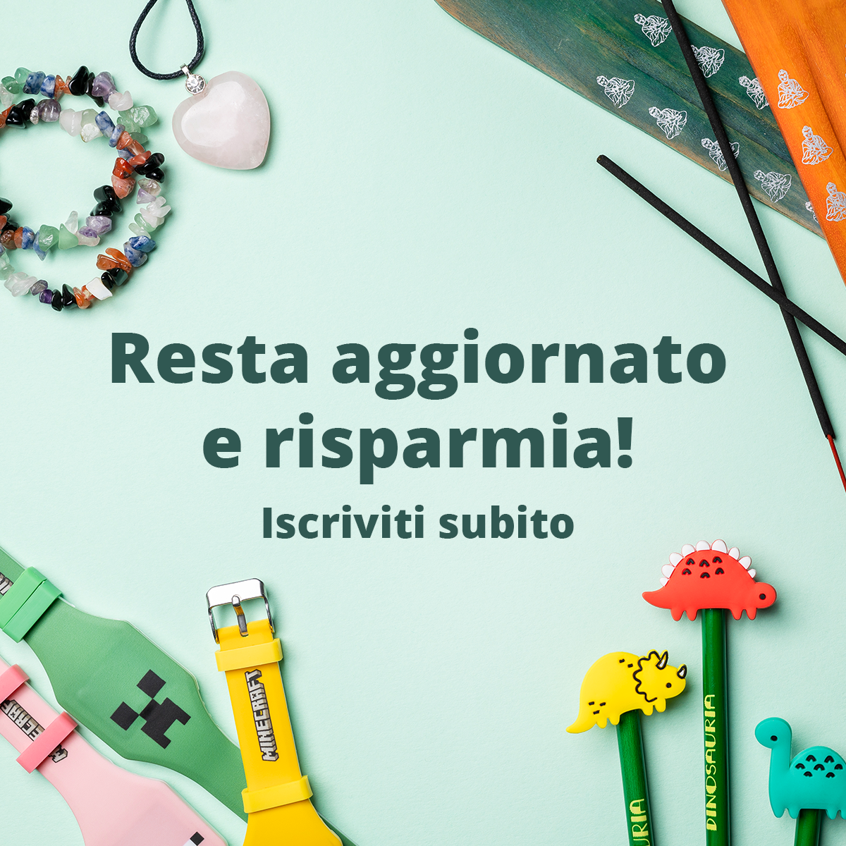 Iscriviti ora alla Newsletter Puckator